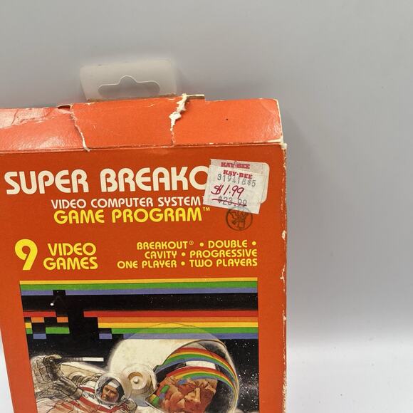 Super Breakout Atari 2600 CIB - Tested & Complete - Picture 8 of 15